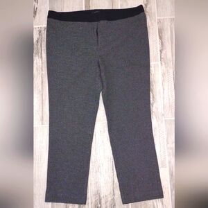 Worthington White/Black Ankle Pants